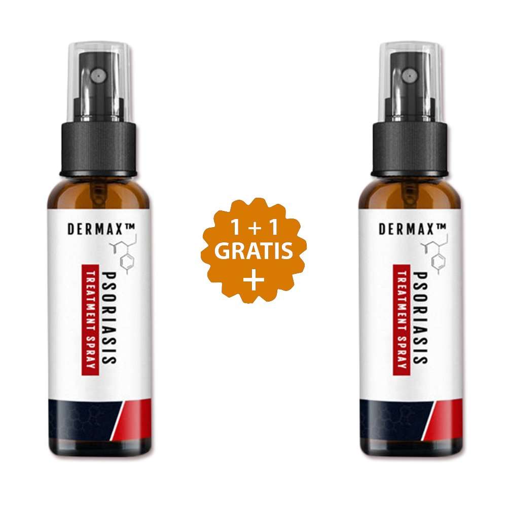 Dermax™ Psoriasis Behandelingsspray | 1+1 GRATIS